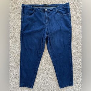 Universal Standard Seine Mid Rise Skinny Jeans 27 Inch, size 22